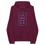 No Wahala Seal Print Unisex eco raglan hoodie