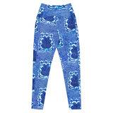 Tribal Marks No Wahala Seal Leggings with Pockets. High waisted athleisure