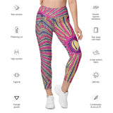 Wild Ankara Leggings with Pockets