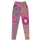 Wild Ankara Leggings with Pockets