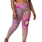 Wild Ankara Leggings with Pockets