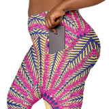 Wild Ankara Leggings with Pockets