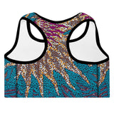 NEW Ankara Passion Padded Sports Bra