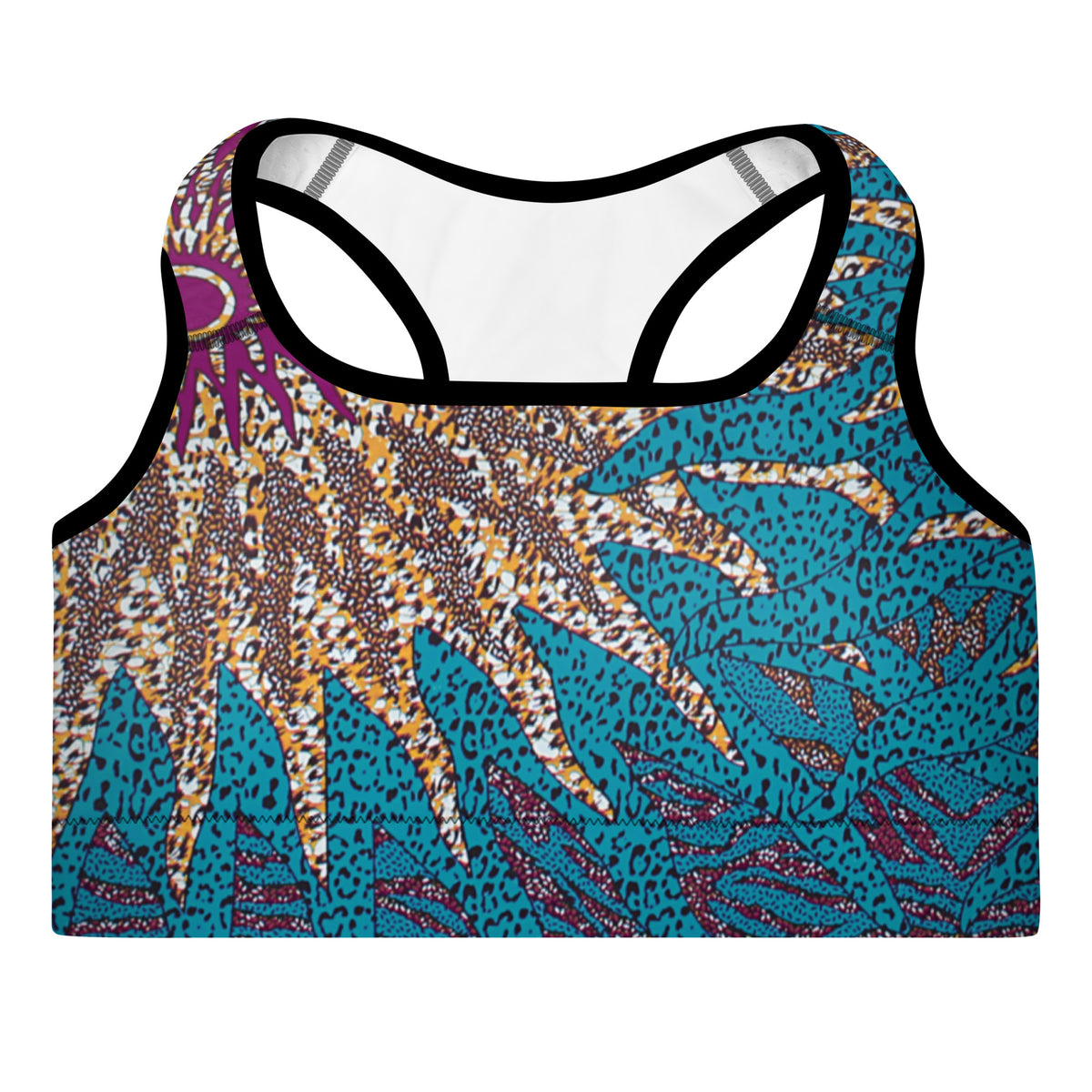 Tribal Pattern Kente Mud Cloth Style Traditional Women's Sports Bra Yoga  Bra Support Padded Workout Running Tank Tops : : Clothing, Shoes &  Accessories