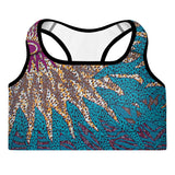 NEW Ankara Passion Padded Sports Bra