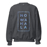 No Wahala Ankara Print Unisex Crew Neck Sweatshirt