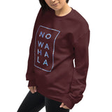 No Wahala Ankara Print Unisex Crew Neck Sweatshirt