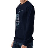 Tribal Marks Get Your Hopes Up Sweatshirt side model