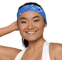 No Wahala Ankara Print Stretch Headband