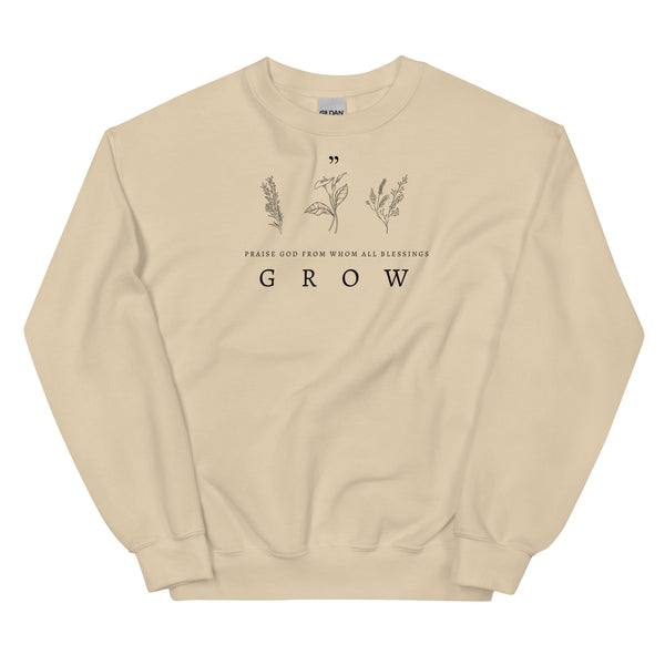 Praise God from Whom all Blessings Grow Sweatshirt