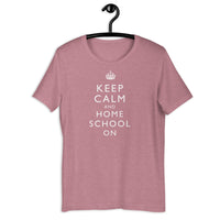 Keep Calm and Homeschool On T-shirt