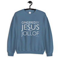 Gingered by Jesus and Jollof Graphic 90s Crewneck Sweatshirt