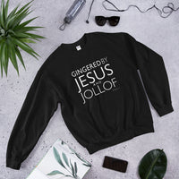 Gingered by Jesus and Jollof Graphic 90s Crewneck Sweatshirt